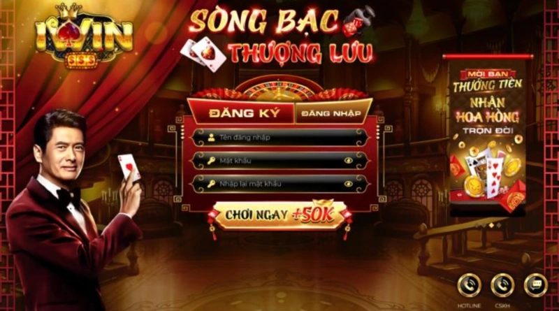 Đăng ký tài khoản mới trải nghiệm tại Iwin Club